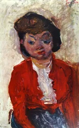 English Woman 1922, by Chaïm Soutine (1893–1943)