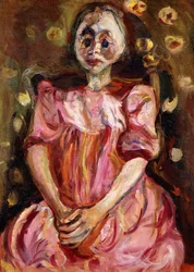 The Little Girl in Pink