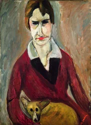 Woman with a Dog
