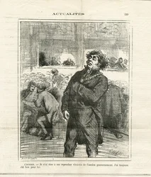 Illustration of Cham (1819-1879) in Le Charivari
