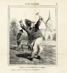 Illustration of Cham (1819-1879) in Le Charivari