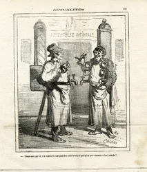 Illustration of Cham (1819-1879) in Le Charivari