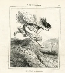 Illustration of Cham (1819-1879) in Le Charivari