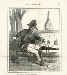 Illustration of Cham in The Charivari