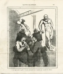 Illustration of Cham in The Charivari