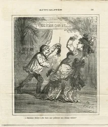 Illustration of Cham (1819-1879) in The Charivari