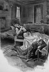Archduke Rudolf, Crown Prince of Austria (1858-1889), Kills Himself and His Mistress, Baroness Mary Vetsera, in His Hunting Lodge at Mayerling (Drama of Mayerling)