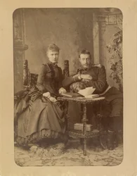 Grand Duke Constantine Constantinovich of Russia and Grand Duchess Elizaveta Mavrikievna of Russia
