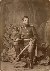 Portrait of Grand Duke Vladimir Alexandrovich of Russia (1847-1909)