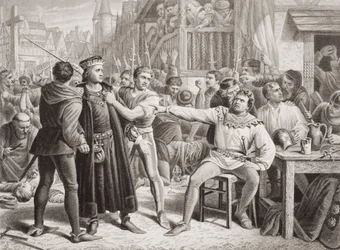 Lord Saye and Sele Brought Before Jack Cade, 4th July 1450, from 