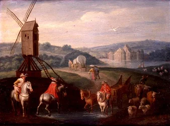 Landscape with a Windmill