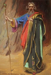 Lyn Harding as Prospero