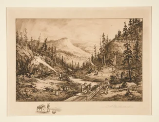 Gold Prospectors in California