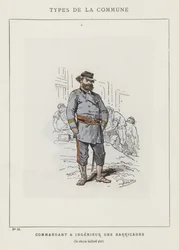 Commandant and Engineer of the Barricades, Citizen Gaillard Sr.