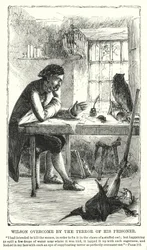 Wilson Overcome by the Terror of His Prisoner