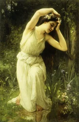 A Nymph in the Forest