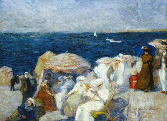 On the Beach, Dieppe