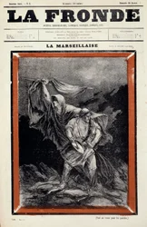 La Marseillaise Drawing Appeared in the Newspaper La Sling