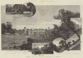 Cobham Hall, the Seat of the Earl of Darnley