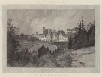 Cowdray Park, the Seat of the Earl of Egmont