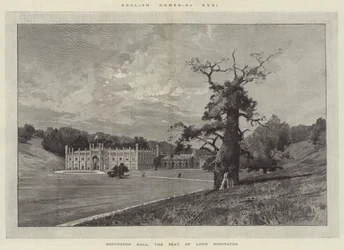 Donington Hall, the Seat of Lord Donington