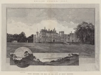 English Homes, Mount Edgcumbe, the Seat of the Earl of Mount Edgcumbe