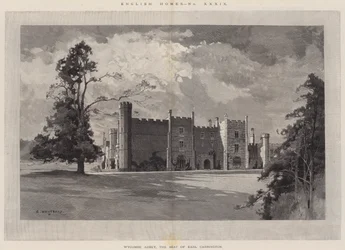 English Homes, Wycombe Abbey, the Seat of Earl Carrington