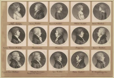 Saint-Mémin Collection of Portraits, Group 19