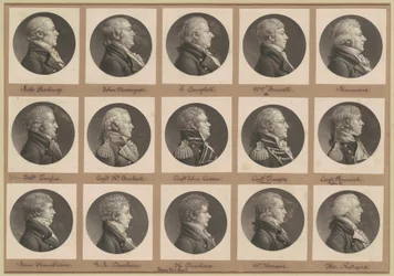 Saint-Mémin Collection of Portraits, Group 34