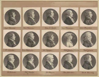 Saint-Mémin Collection of Portraits, Group 38