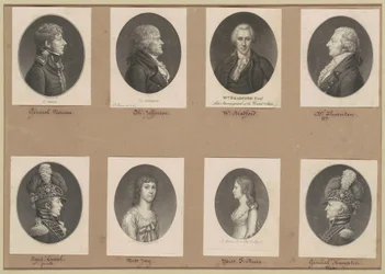 Saint-Mémin Collection of Portraits, Group 51