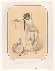 Venus feels the tip of Cupid