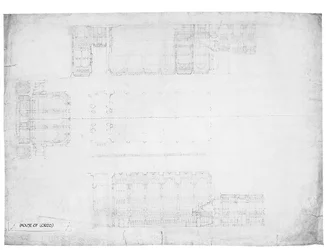 Design for the East, West and North Elevations of the House of Lords, c.1842