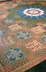 Lobby Floor in the House of Lords (detail)
