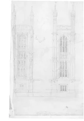 Drawing for the Houses of Parliament, c.1836-40