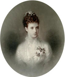 Portrait of Empress Maria Fyodorovna of Russia