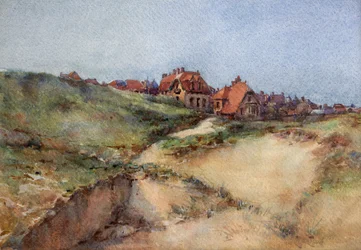 The dunes at Le Touquet, c.1896