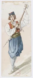Holmès - The Black Mountain - Costume Designs by Charles Bianchini - 03(a). Choirs