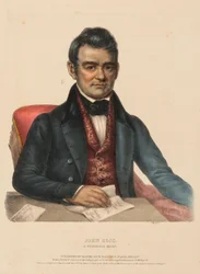 John Ross, a Cherokee Chief, from History of the Indian Tribes of North America