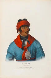 Se-loc-ta - A Creek Chief