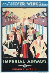Poster Advertising Imperial Airways