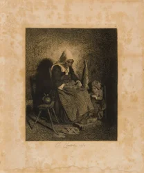 Old Woman Seated