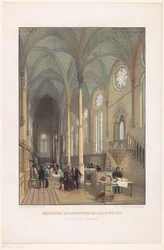 Interior of the Library of the Conservatory of Arts and Crafts