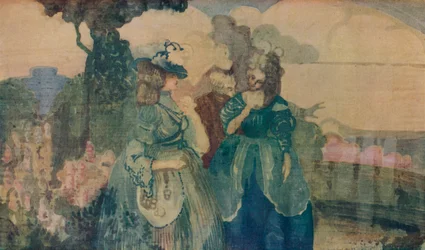In the Blue Country or Colloque Sentimentale, c. 1895
