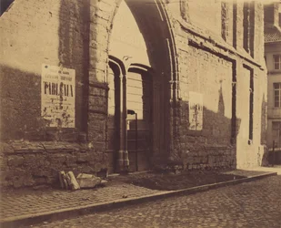 Doorway of Predikheevenkerk, Gent, Belgium