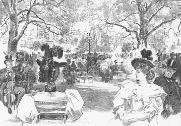 Sunday Afternoon near Stanhope Gate