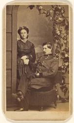 General George Brinton McClellan and His Wife
