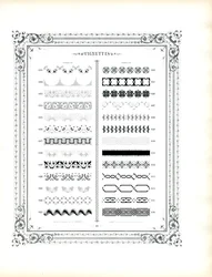 Decorative Borders and Ornamental Patterns