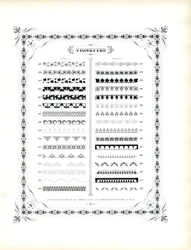 Ornamental Borders and Vignettes, Corps 20 (Continuation)