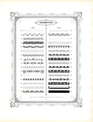 Ornamental Borders and Vignettes, Corps 20 (Continuation)